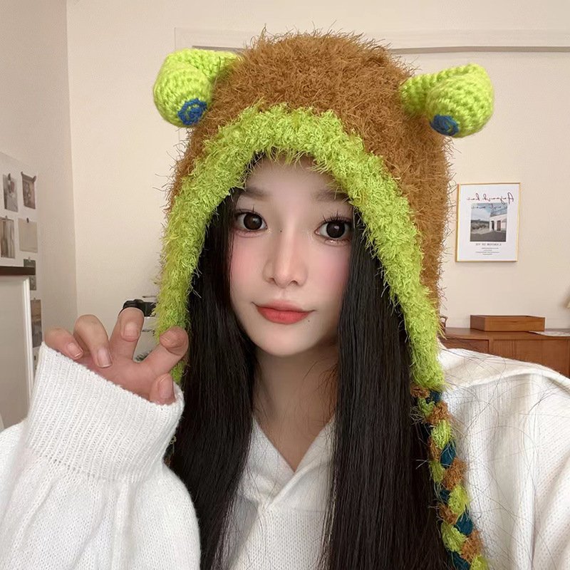 Cute Cycling Ear Protection Hats for Women
