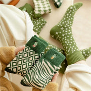 Women's Fleece-Lined Warm Socks for Autumn & Winter