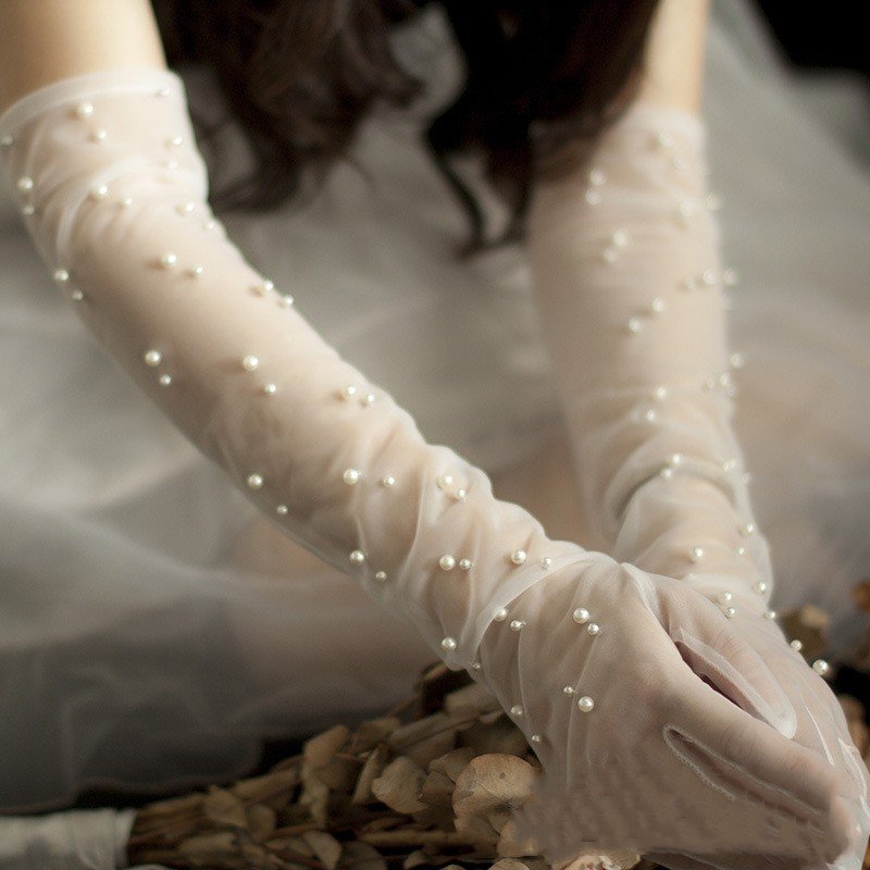 Bridal Wedding Gloves for Summer Weddings