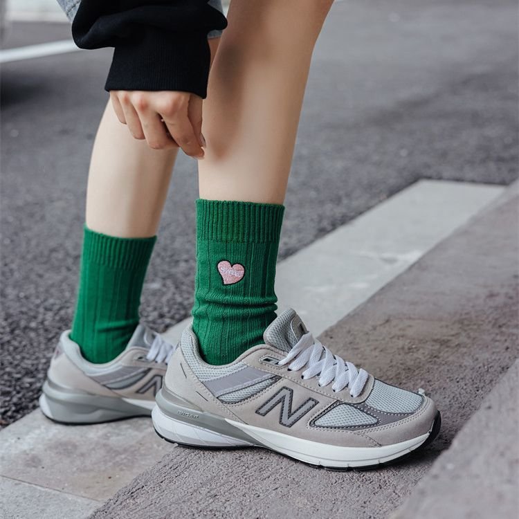 Preppy Mid-Calf Tube Socks for Women
