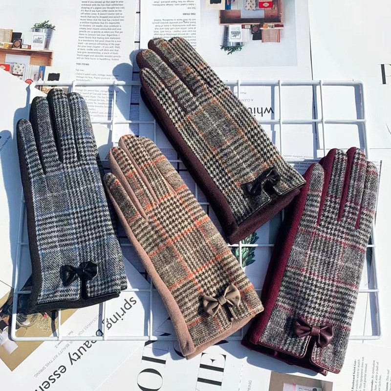 Warm Touch Screen Riding Gloves for Women