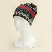 Windproof Women's Triangle Scarf Pullover Hat