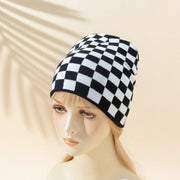 Wild Casual Leopard Print Knitted Hat for Women