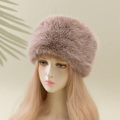 Warm Fox Fur Ear Hat