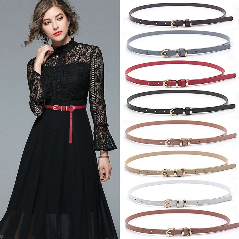 Colorful Thin Belt for Men and Women
