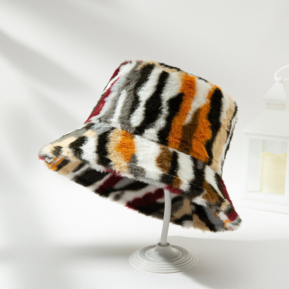Warm Zebra Hat