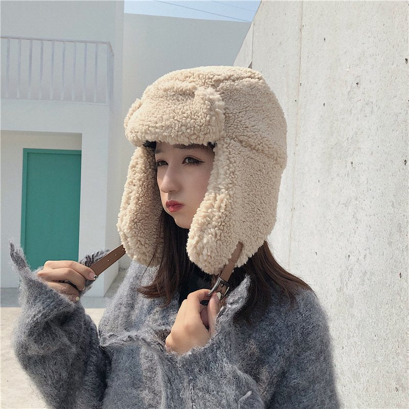 Warm Berber Fleece Beanie for Women