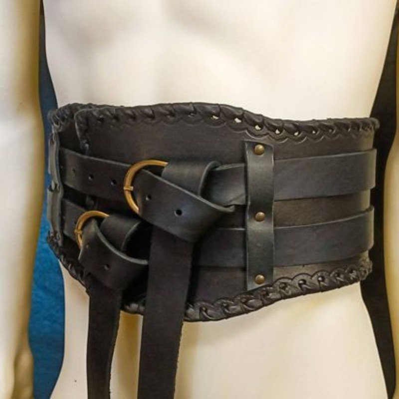 Medieval Steampunk Armor Belt Costume Accessory
