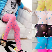Kids' Tights with Floral Design for School Uniforms