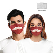 Christmas Beard Dustproof Face Mask