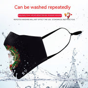 Christmas Red Dust Mask for Protection and Festive Fun