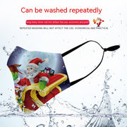 Christmas Double-Layer Dust Mask for Adults