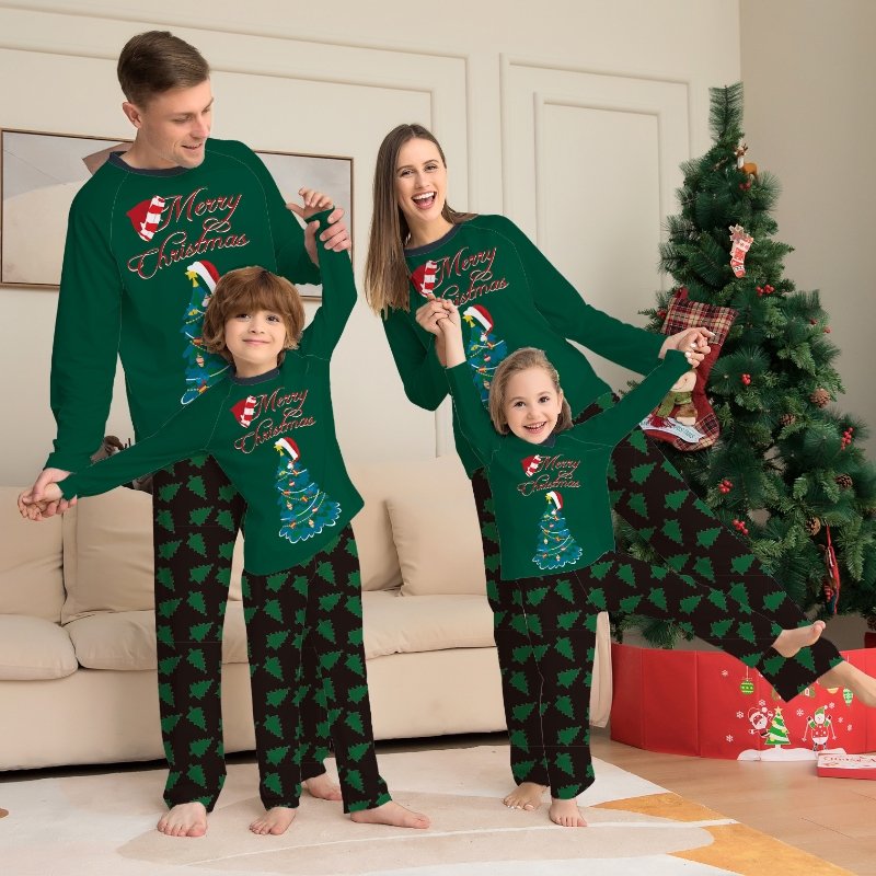Cozy Christmas Family Pajamas Set