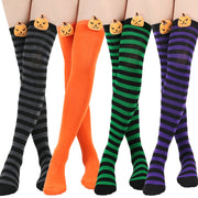 Halloween Pumpkin Socks for Women