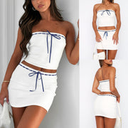 Short Floral Lace-up Jumpsuit for Women