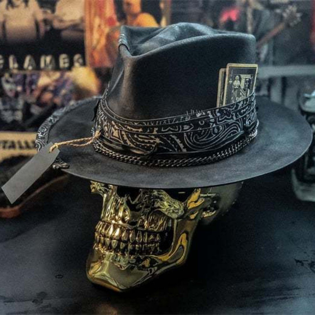 Western Skull Cowboy Hat for Women
