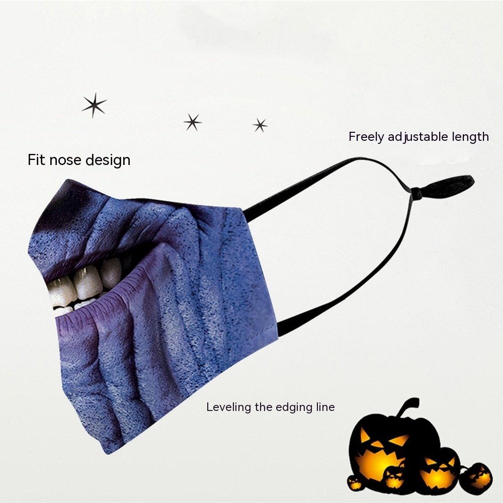 Fun Animal Face Mask for Adults - Double-Layer Dust Protection