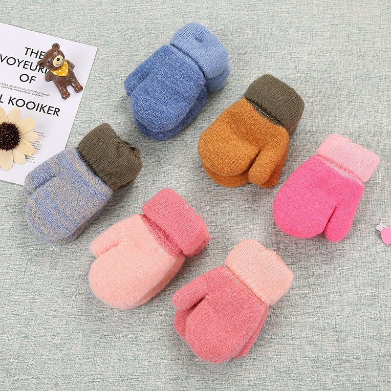 Warm Double-Layer Fleece Padded Gloves