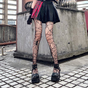 Spooky Fishnet Stockings