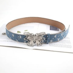 Butterfly Buckle Belt