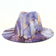 Elegant Woolen Jazz Top Hat for Women