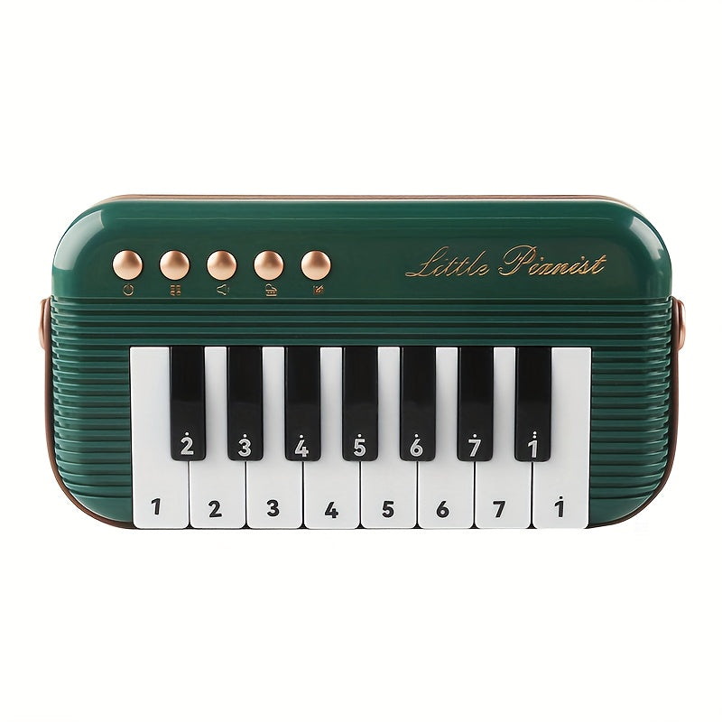 15-Key Portable Electronic Piano Keyboard for Beginners and Practice