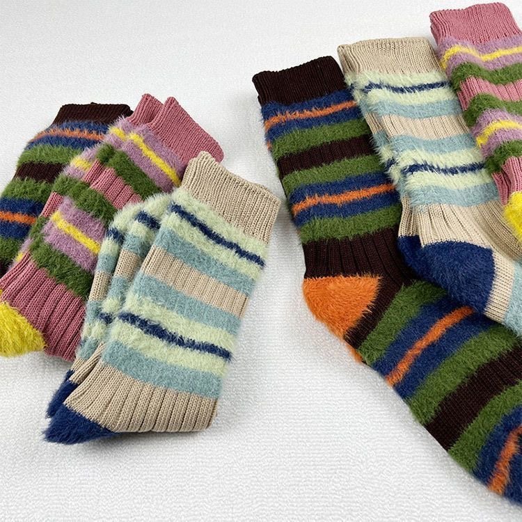 Warm Mid Calf Women's Stockings for Autumn Winter