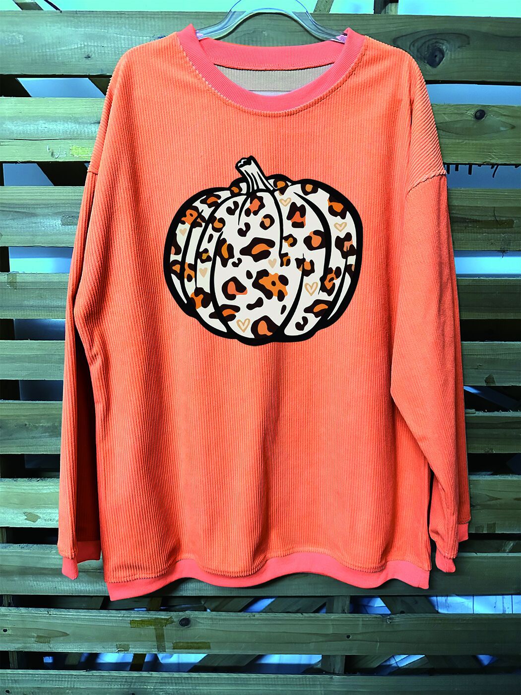 European And American New Halloween Pumpkin Head Sweater