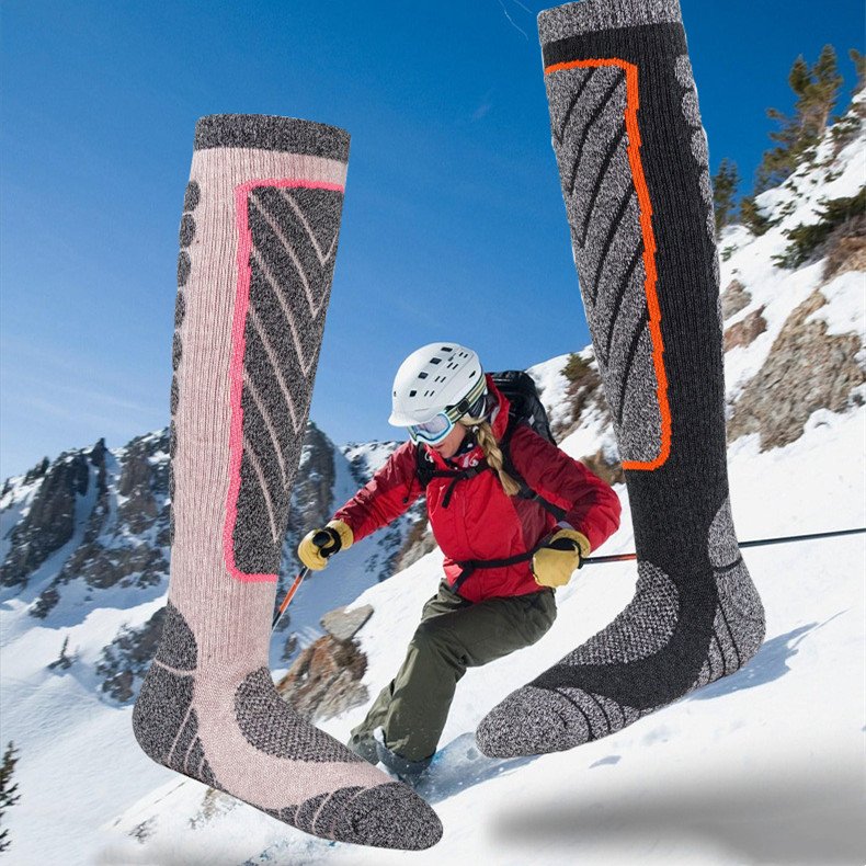 Warm Long Ski Socks for Men & Women