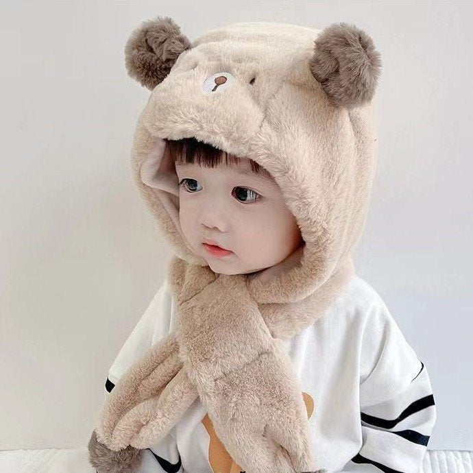 Winter Cute Girls' Fleece Scarf