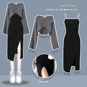 Women's Sweet & Spicy Sweater Skirt Suits for Work