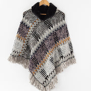 Warm Knit Shawl Wrap