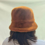 Beige Japanese Style Bucket Hat for Women