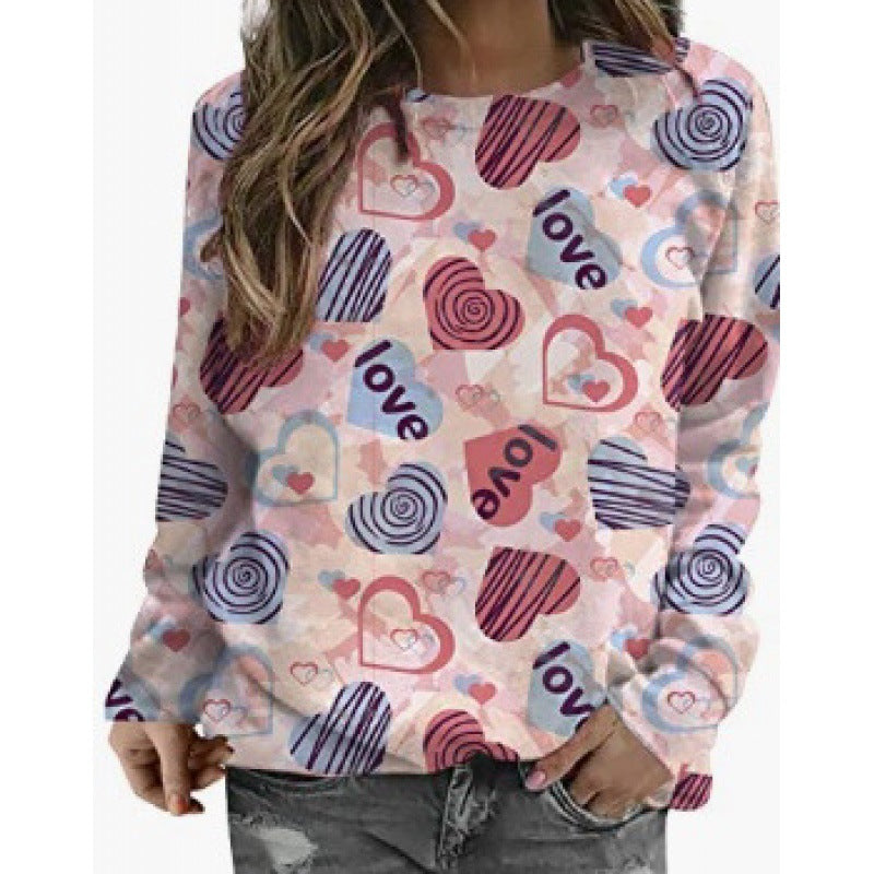 Women's Casual 3D Digital Printing Sweater