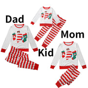 Cozy Striped Parent-Child Set