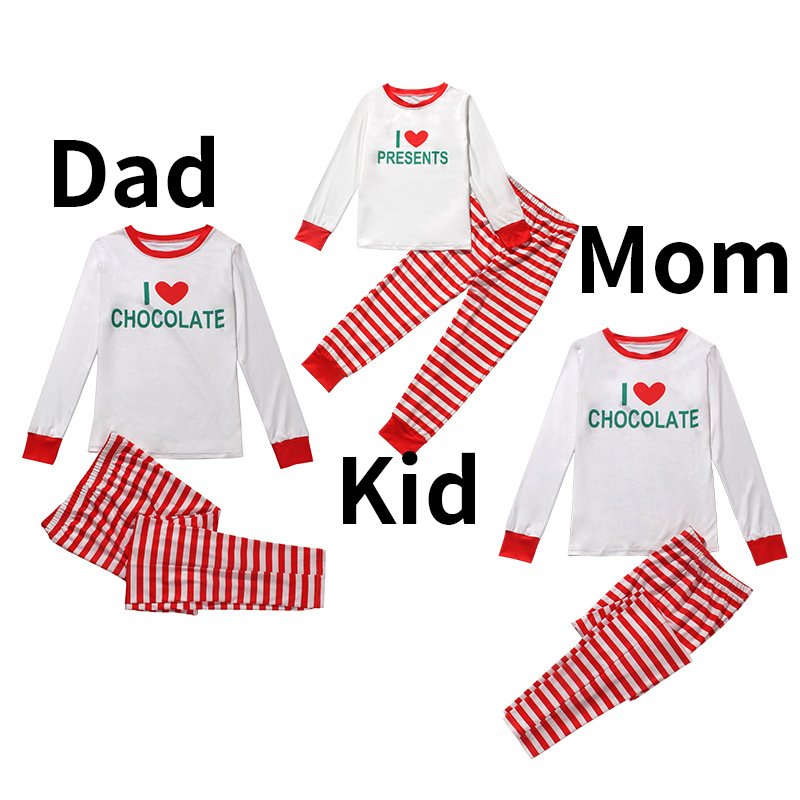 Cozy Striped Family Pajamas Set