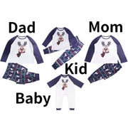 Cozy Parent-Child Pajama Set for Women and Kids