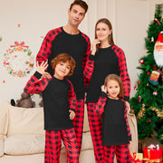 Cozy Plaid Pajamas Set for Couples & Families