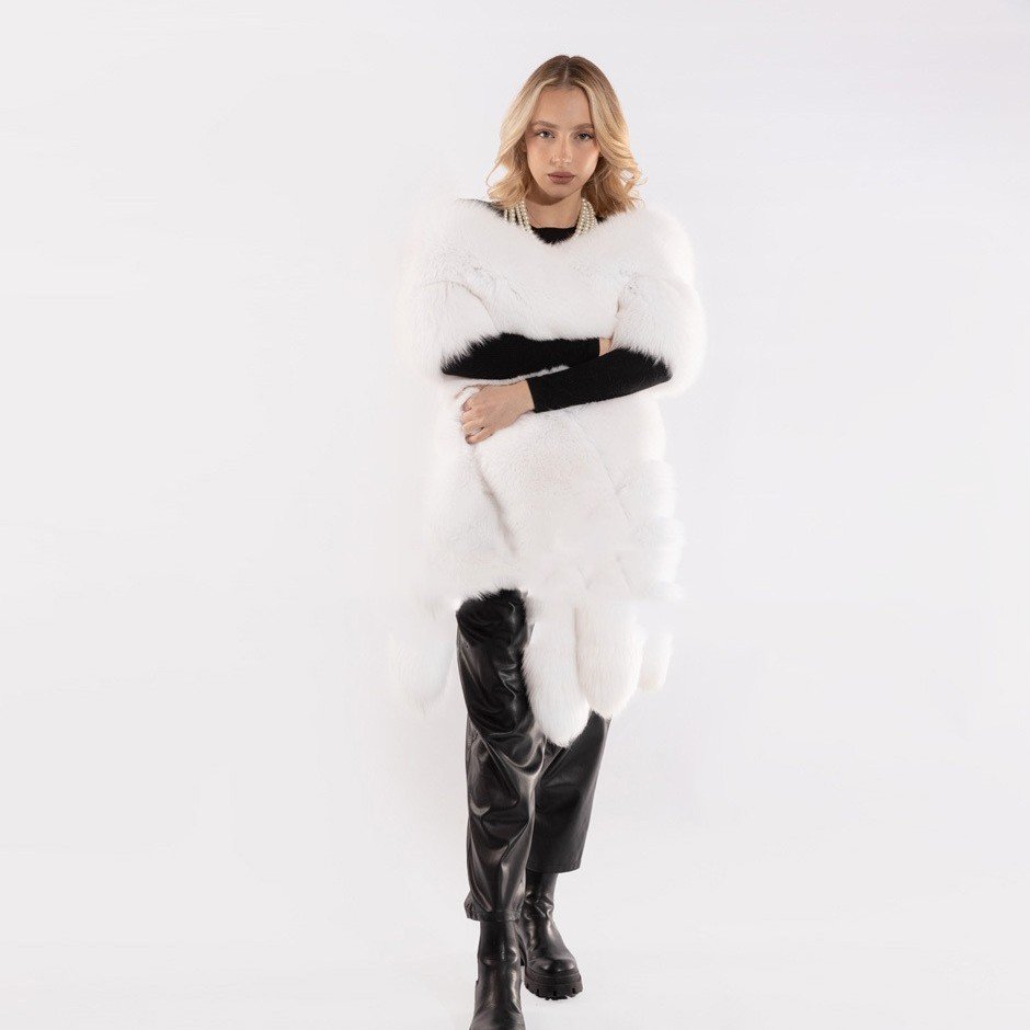 Faux Fur Shawl for Autumn & Winter
