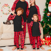 Cozy Plaid Family Pajamas Set