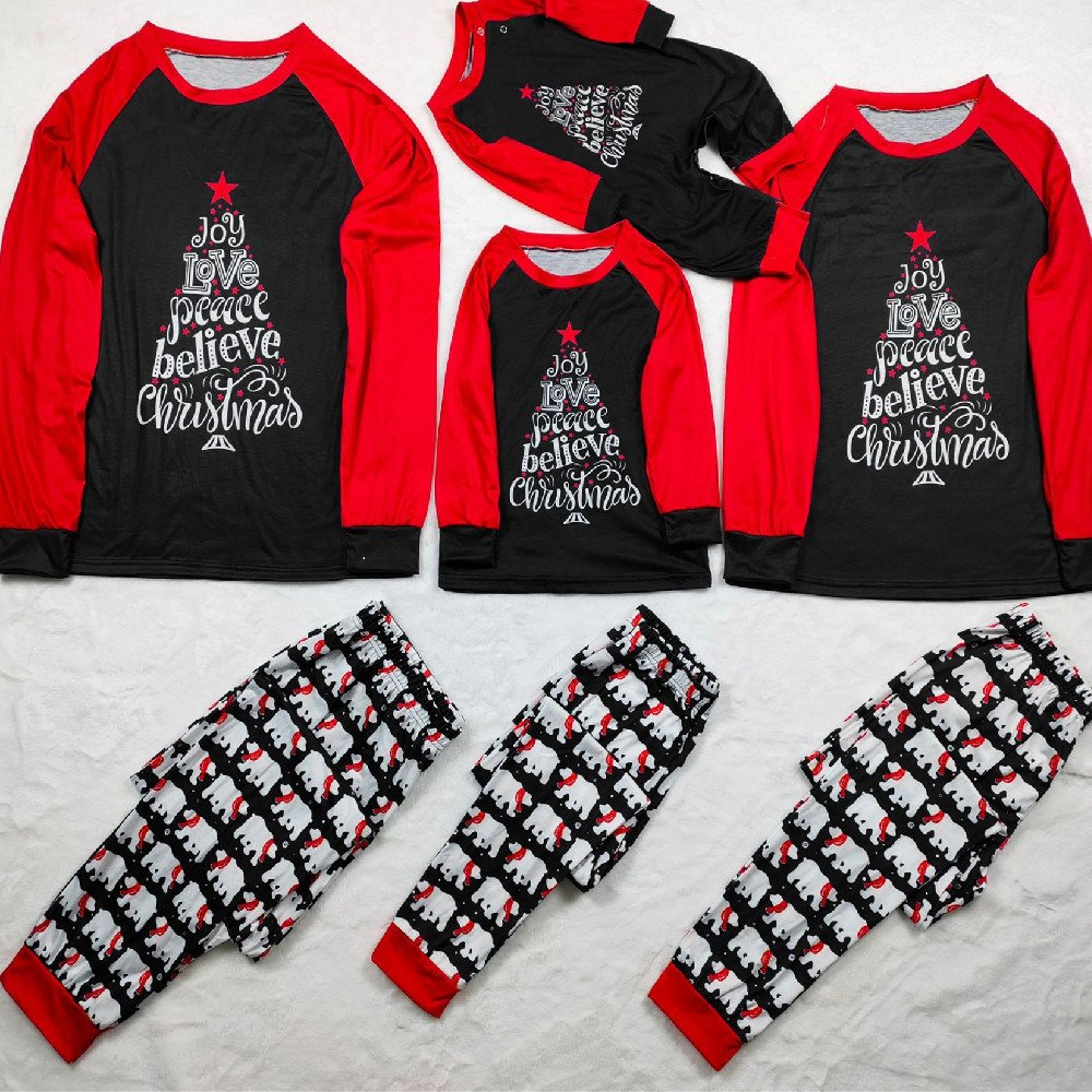 Cozy Parent-Child Pajama Set