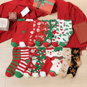 Cozy Christmas Couple Socks for Couples