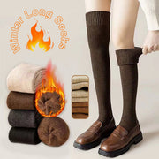 Warm Over-the-Knee Socks for Women - Thick, Cozy, and Stylish