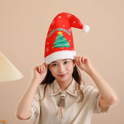 Festive Conical Christmas Hat for Women