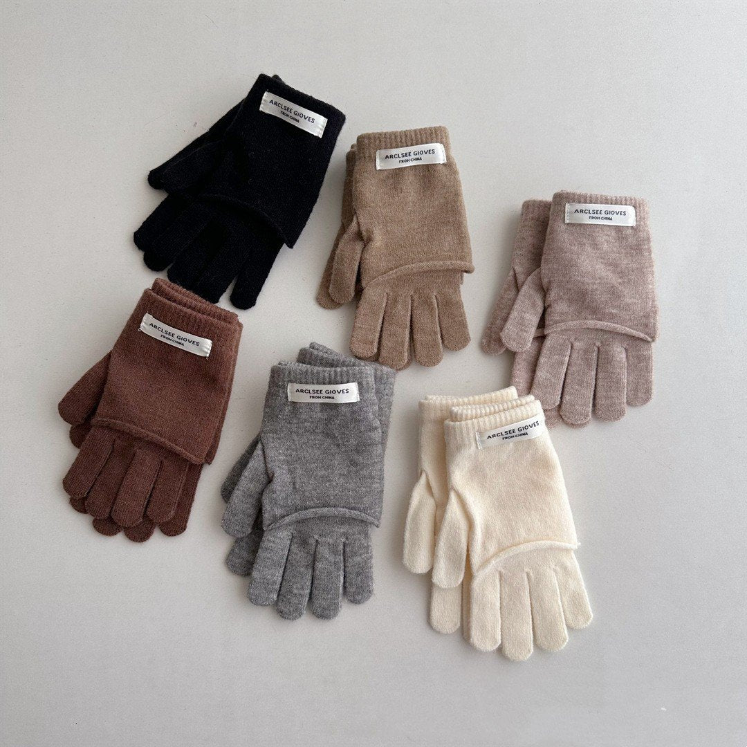 Customizable Winter Touchscreen Gloves for Women