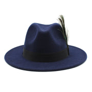 Big Brim Woolen Sun Hat for Women