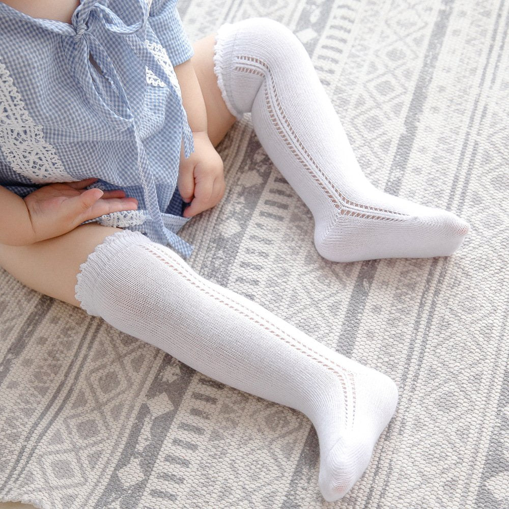 Neutral Mid-Calf Long Tube Socks for Spring & Autumn