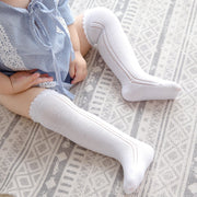 Neutral Mid-Calf Long Tube Socks for Spring & Autumn