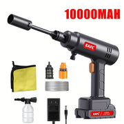 Wireless 110V Handheld High‑Pressure Car Washer Gun – Portable Cleaning Kit for Vehicles, Fencing, Floors and Gardens