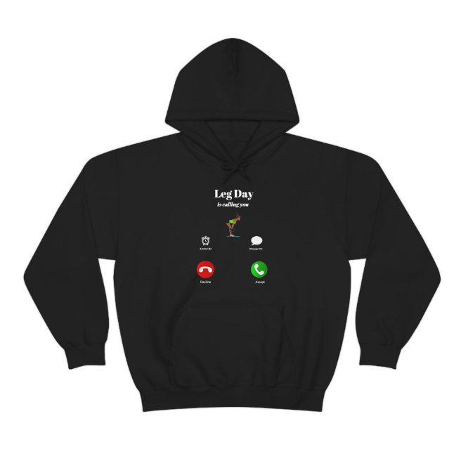 Letter Print Fleece Hooded Sweatshirt